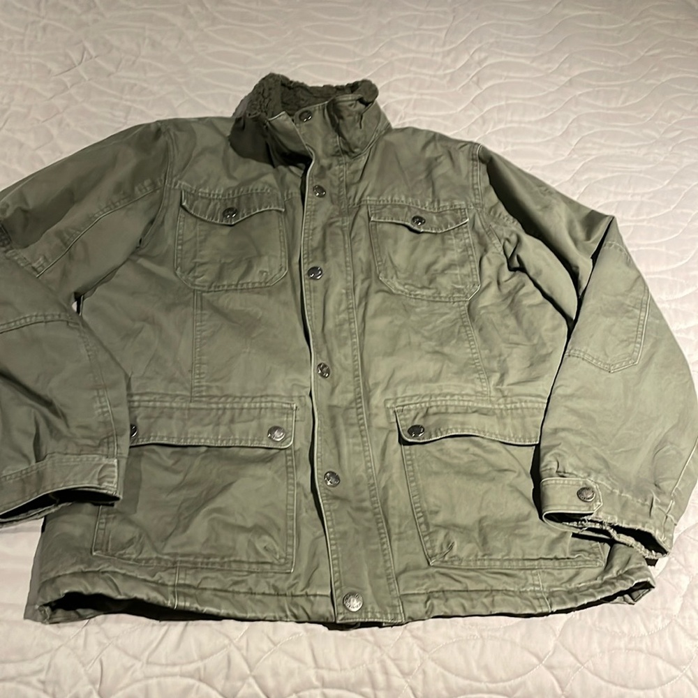 McKinley Mens Jenkins UX Military Green Winter  Jacket Size Medium